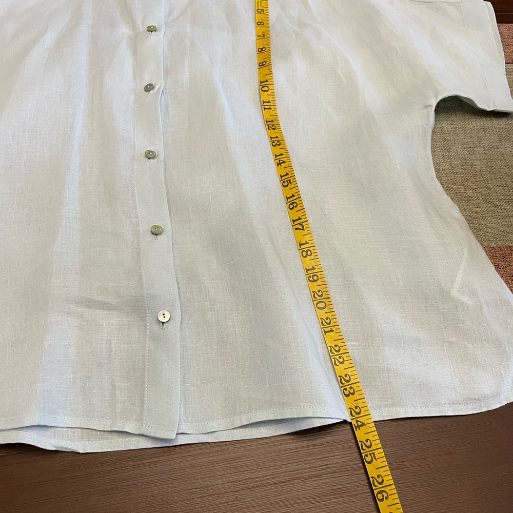 Eileen Fisher Relaxed Linen Button Down - image 4